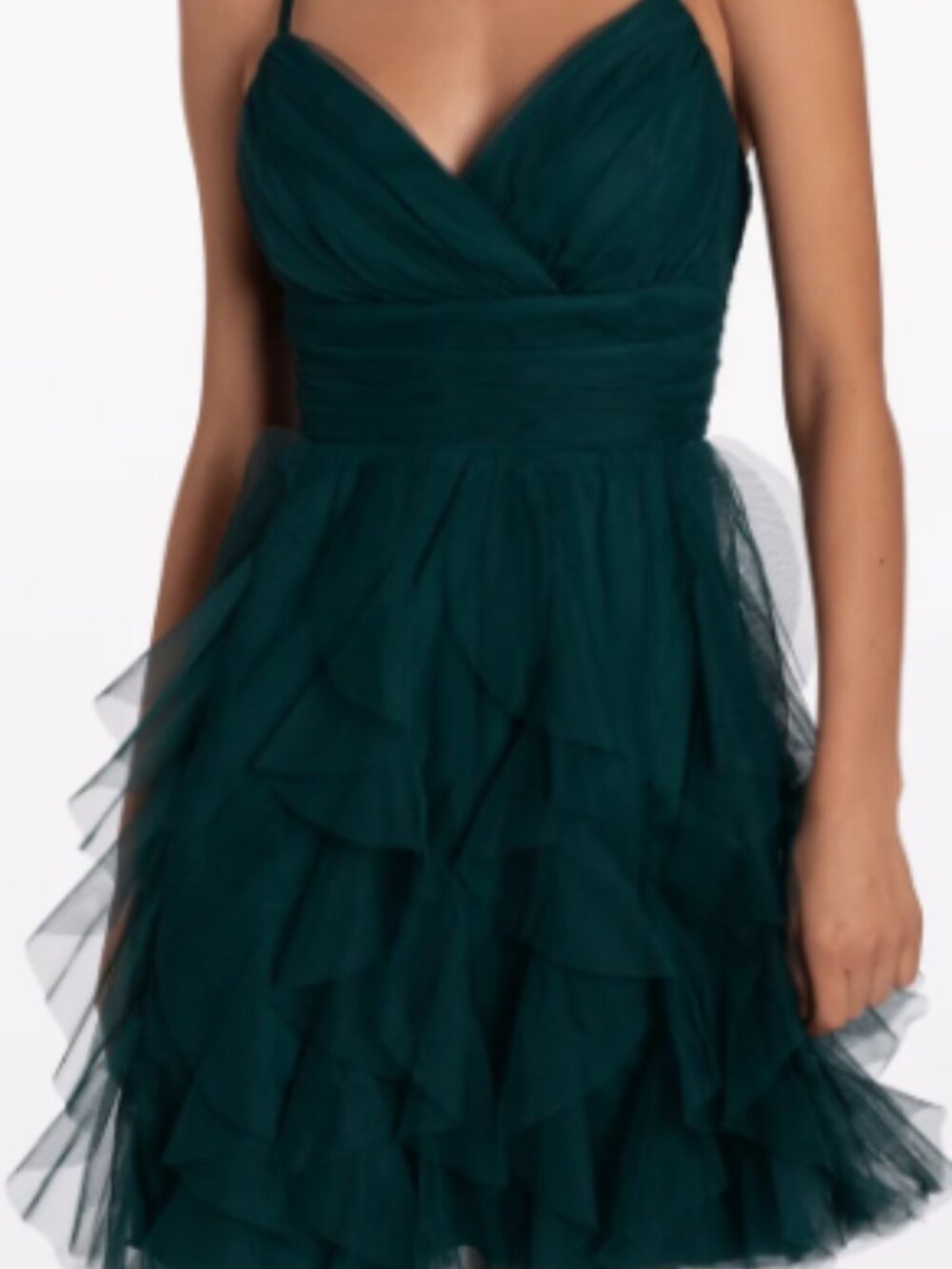 Homecomin Dress, Formal, Green, size 2/4, Camille La Vie